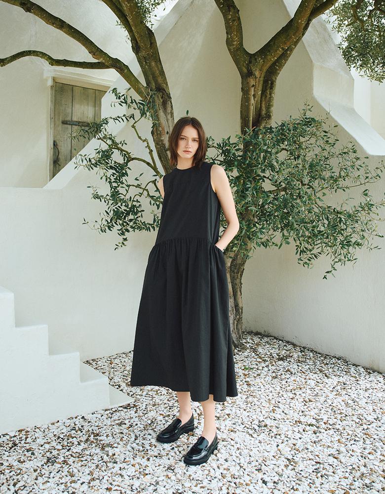 セオリーリュクスRAFAELAワンピース 42 ブラックエグゼクティブ Summer Black Dress | Theory luxe（セオリーリュクス）公式通販